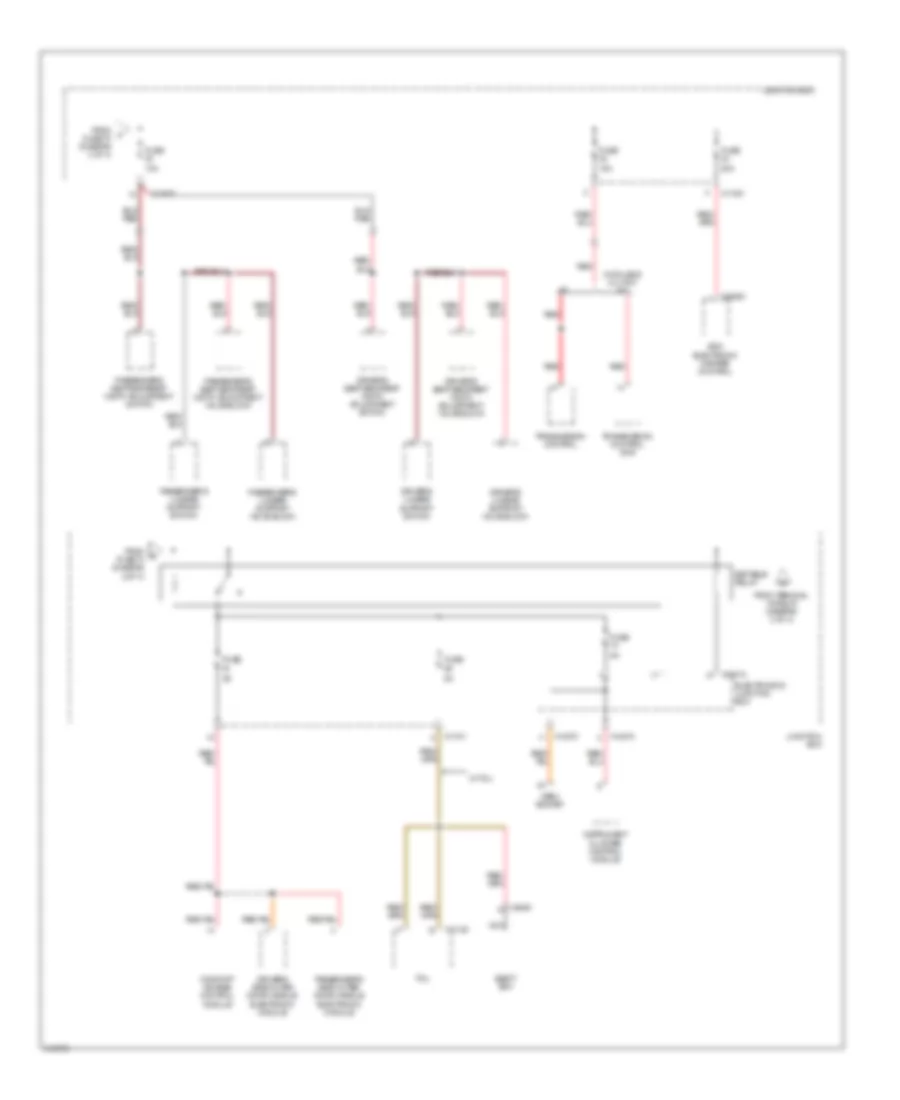 Power Distribution Wiring Diagram 4 of 4 for BMW Z4 30i 2009