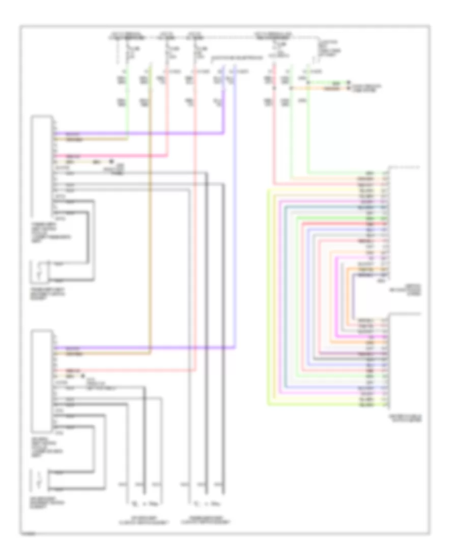 Heated Seats Wiring Diagram without Memory for BMW Z4 30i 2009