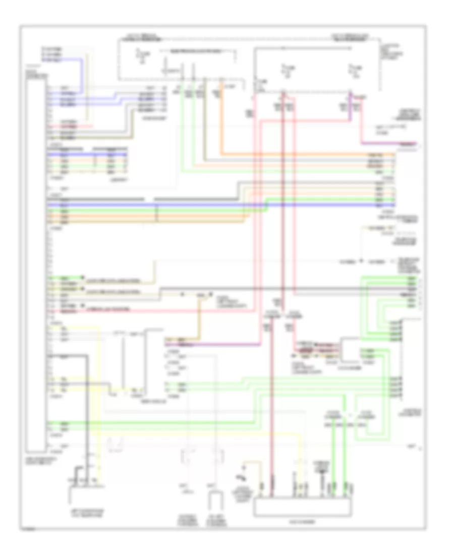 Premium Radio Wiring Diagram with CIC  Top HIFI Radio 1 of 2 for BMW Z4 30i 2009