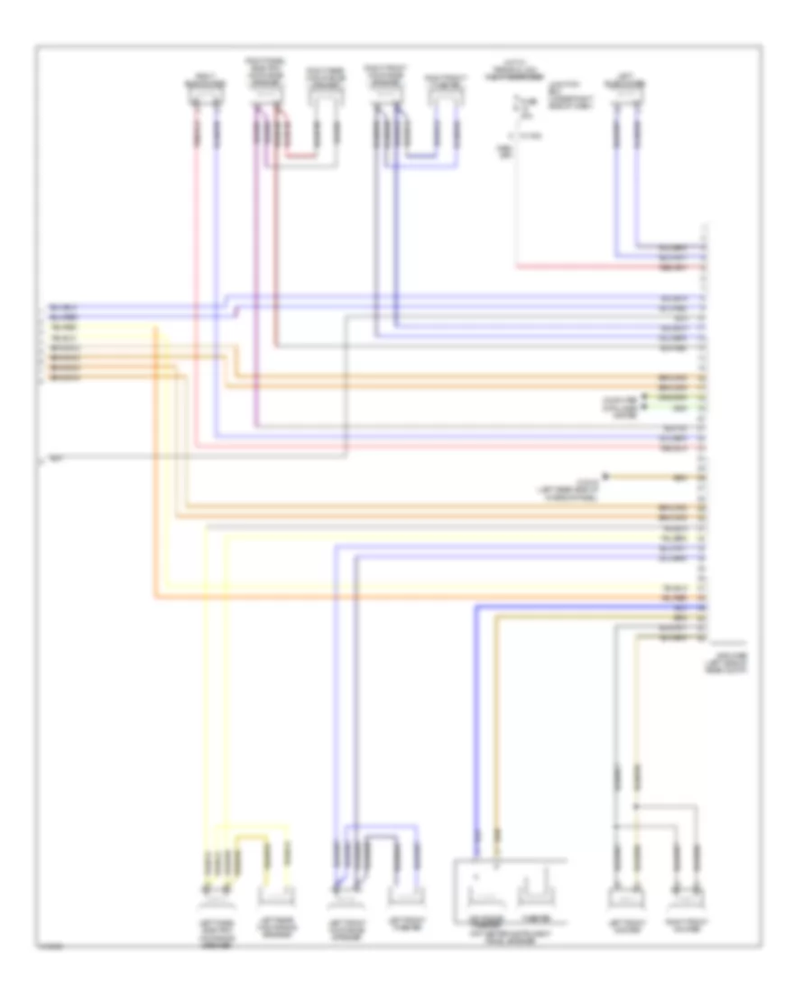 Premium Radio Wiring Diagram without CIC 2 of 2 for BMW Z4 30i 2009