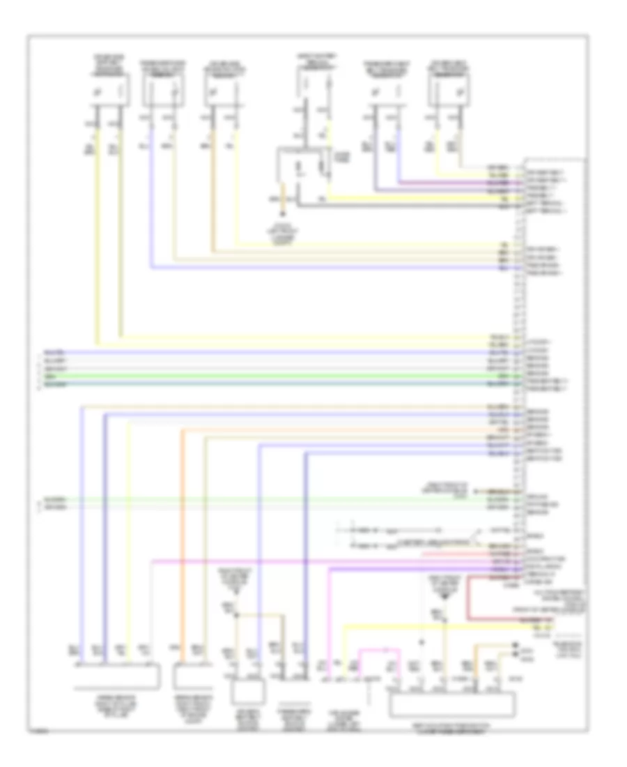 Supplemental Restraints Wiring Diagram 2 of 2 for BMW Z4 30i 2009