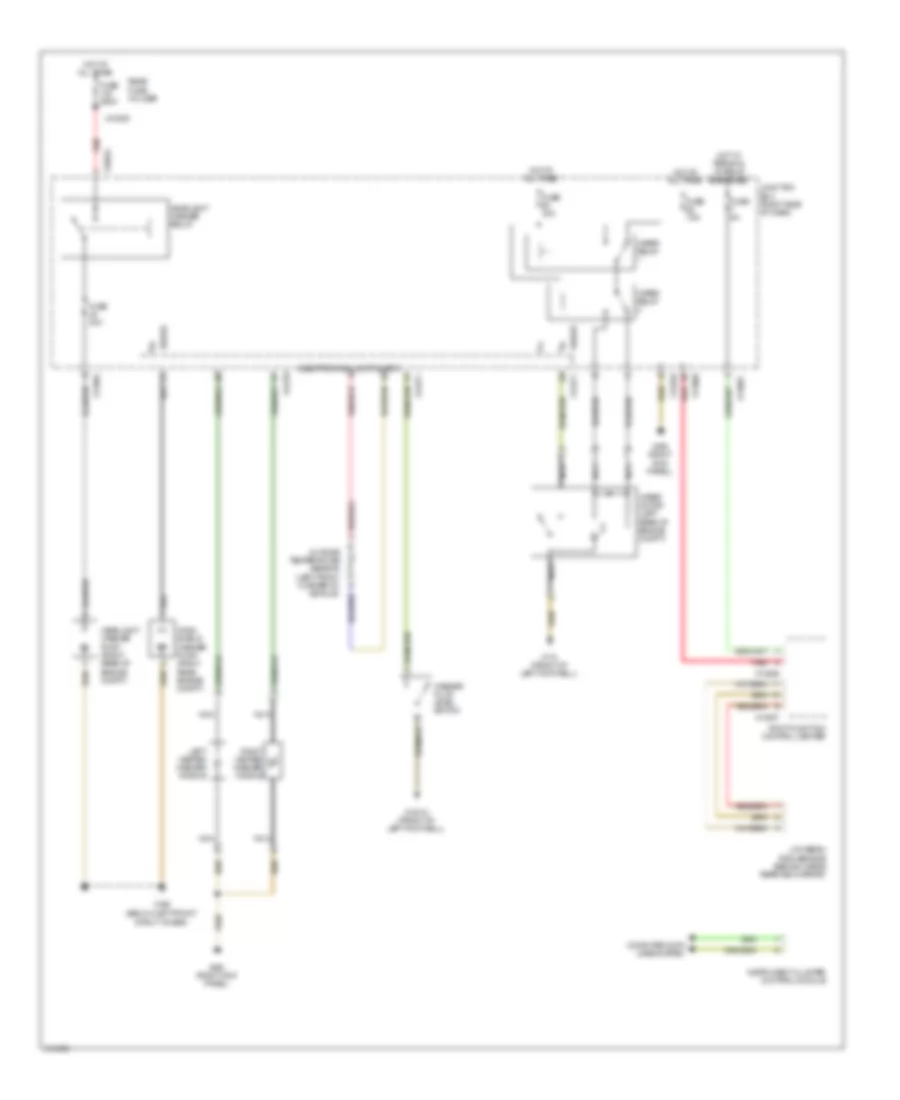 Wiper Washer Wiring Diagram for BMW Z4 30i 2009