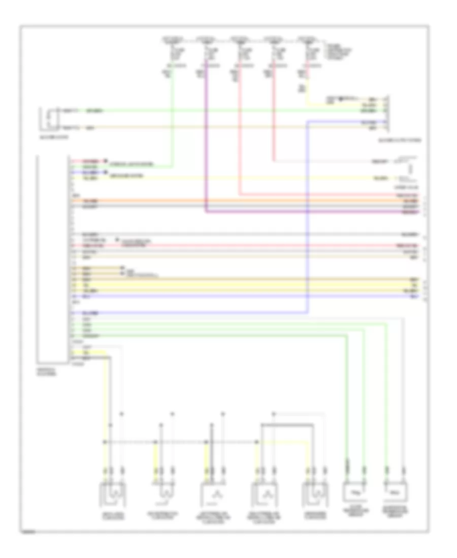 Automatic A C Wiring Diagram 1 of 2 for BMW X3 30i 2006