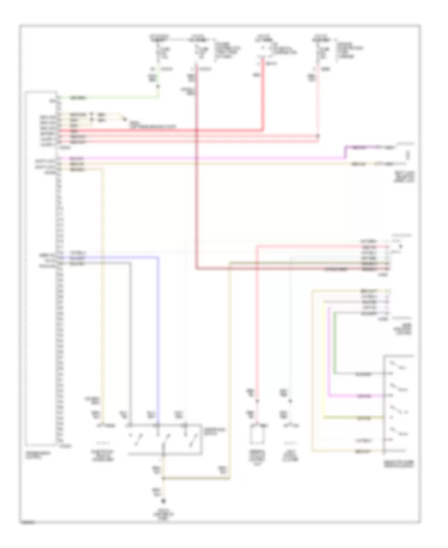 A T Wiring Diagram 1 of 2 for BMW X3 30i 2006
