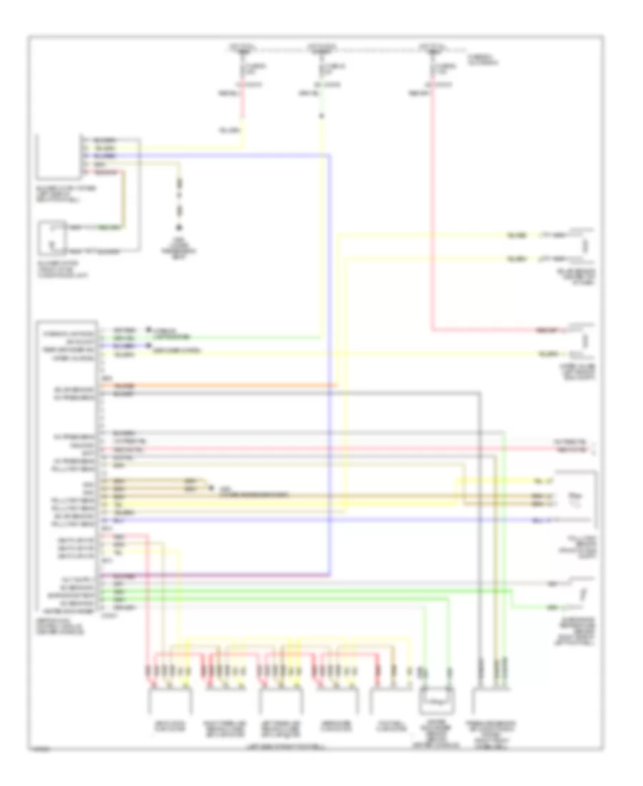 Automatic AC Wiring Diagram (1 of 2) for BMW 328i 2000