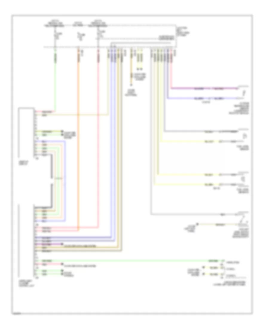 Instrument Cluster Wiring Diagram for BMW 535i GT 2014