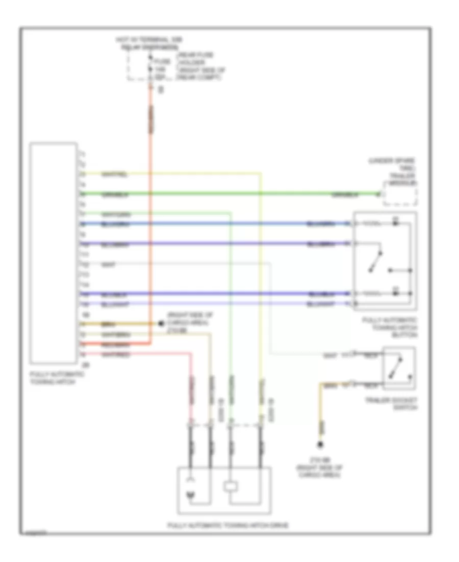 Active Bodyworks Wiring Diagram, Early Production for BMW 550xi GT 2013