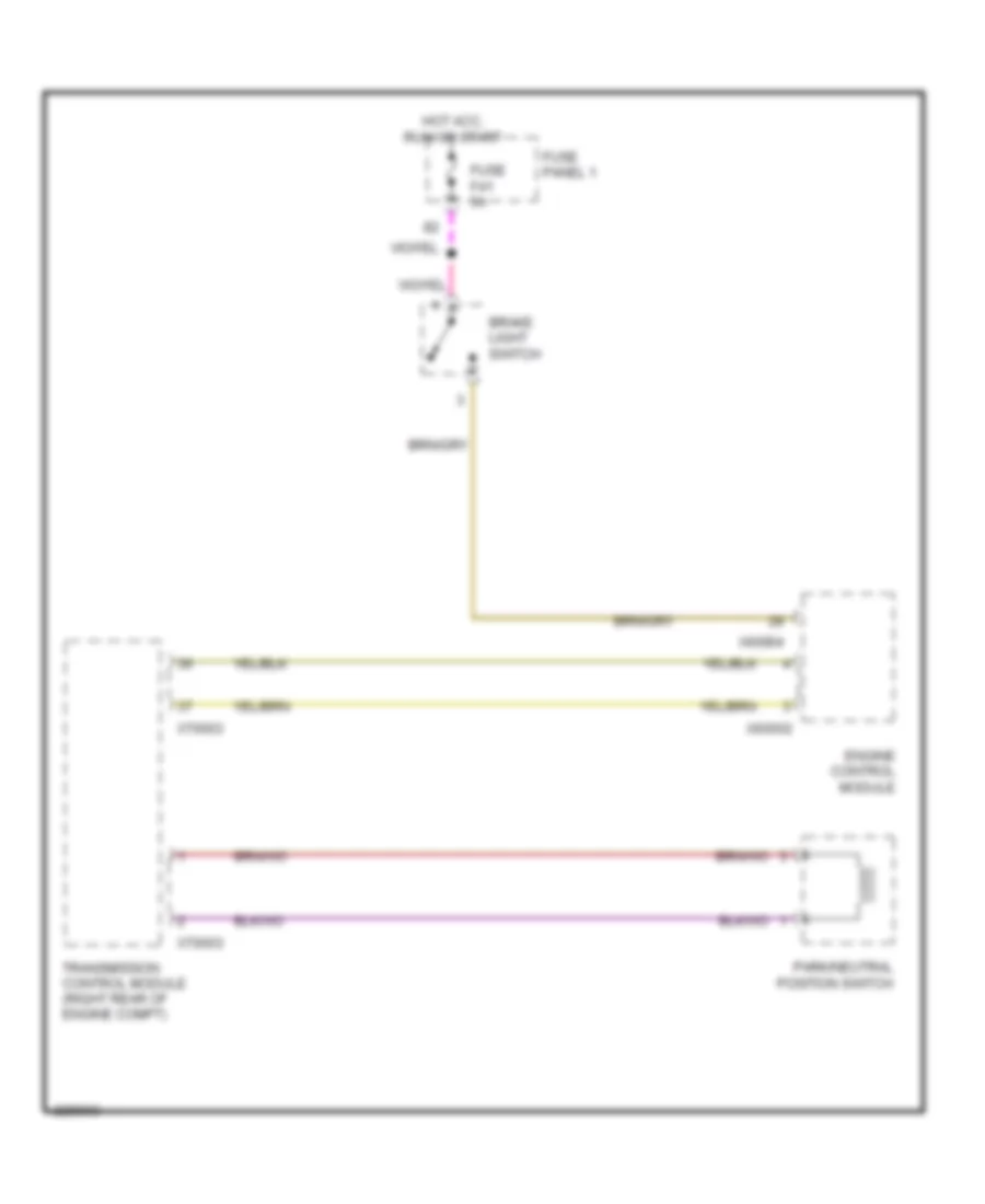 A T Wiring Diagram Except GS8 34 for BMW 528i 2000
