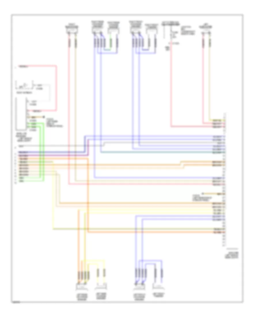 Navigation Wiring Diagram Except Convertible with Car Information Computer Hifi Radio 2 of 2 for BMW 128i 2010