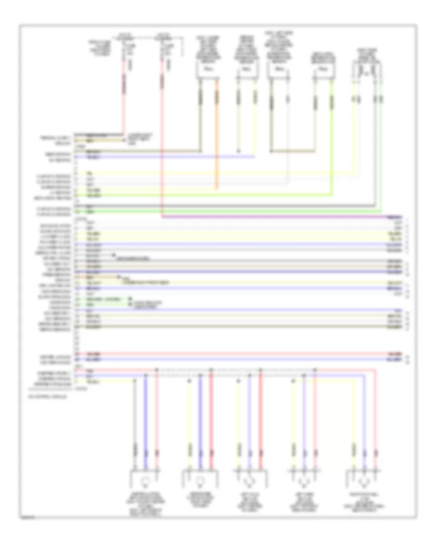 Электросхема кондиционера, С Основная (1 из 2) для BMW 760Li 2003