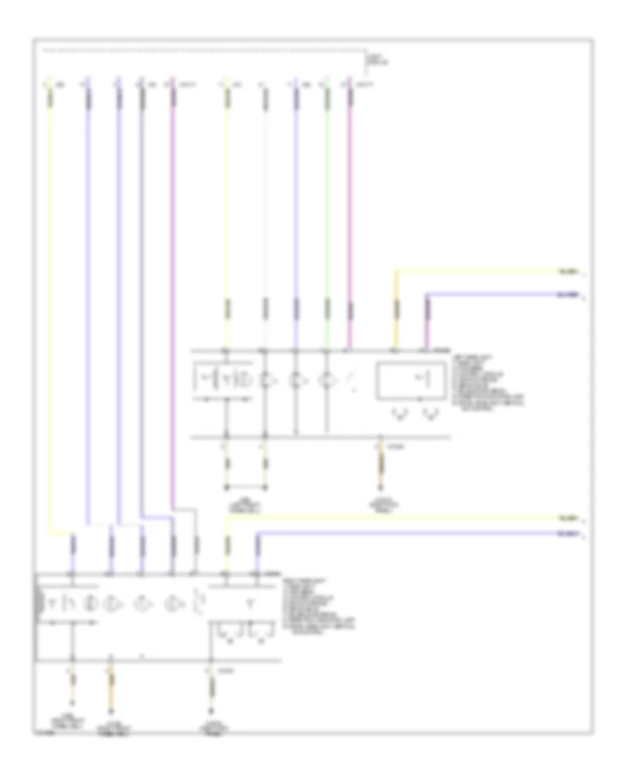 Adaptive Front Lighting Wiring Diagram (2 of 3) for BMW X5 44i 2006