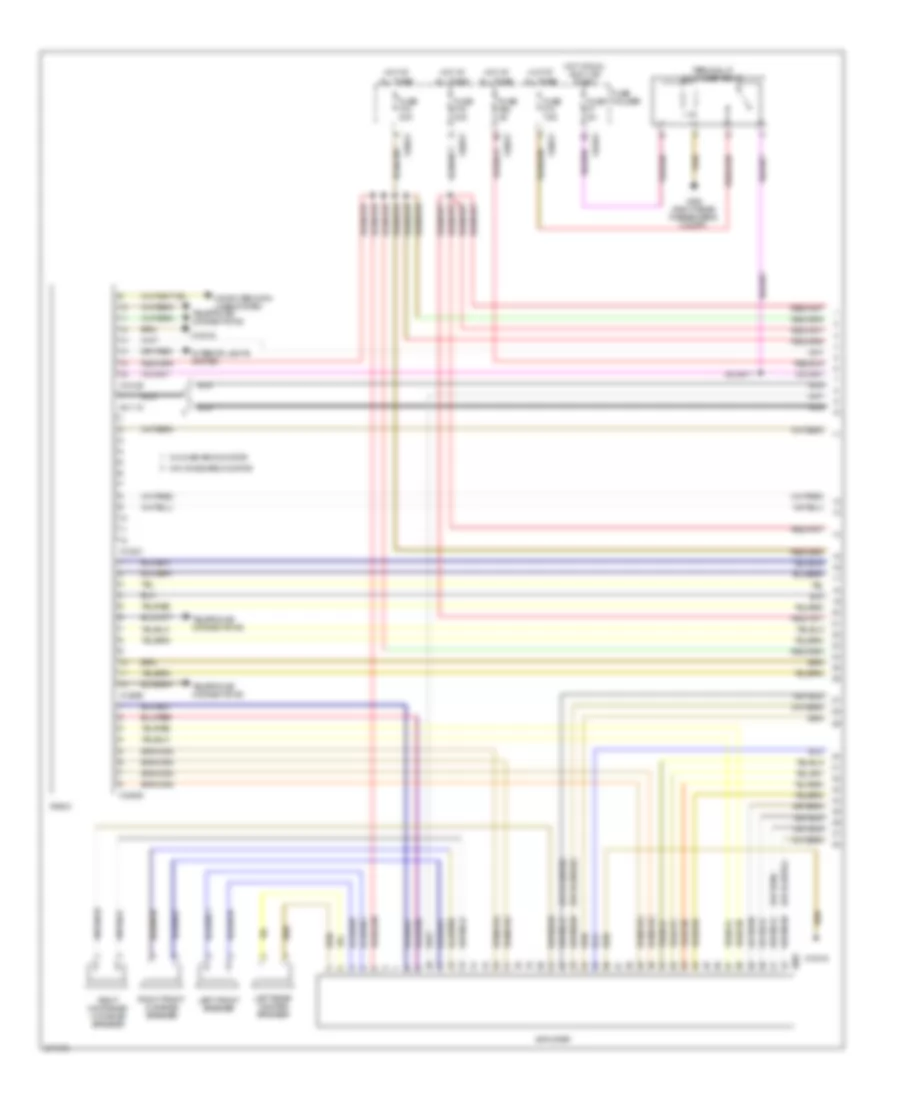 Premium Radio Wiring Diagram with HIFI Radio 1 of 3 for BMW X5 44i 2006