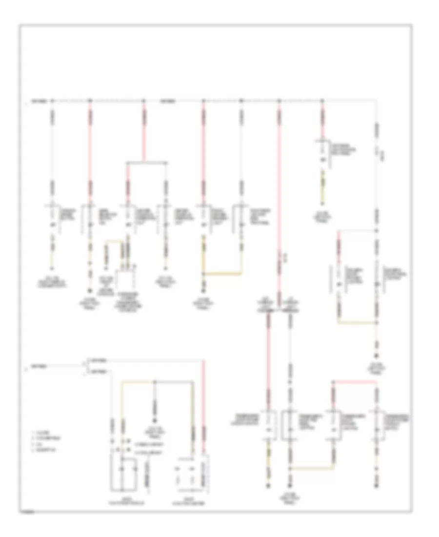 Instrument Illumination Wiring Diagram (2 of 2) for BMW 640i 2013
