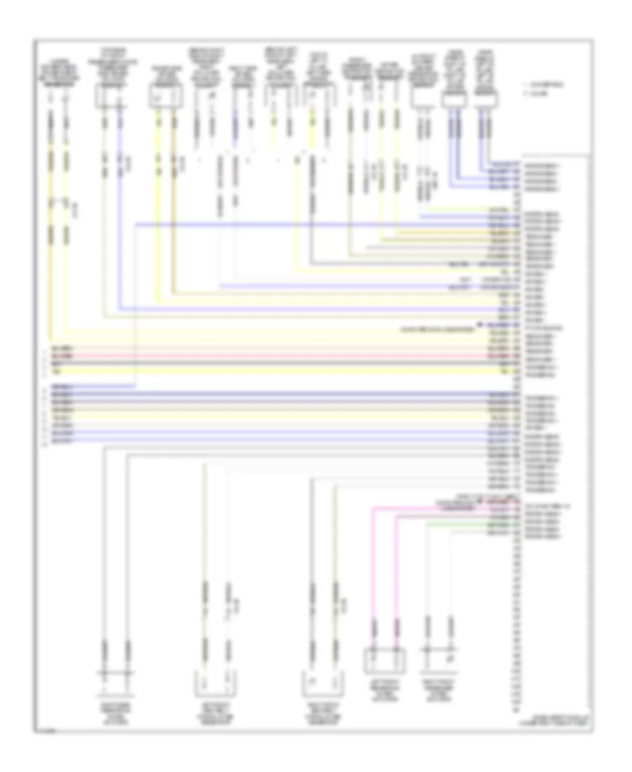Supplemental Restraints Wiring Diagram 3 of 3 for BMW 640i 2013