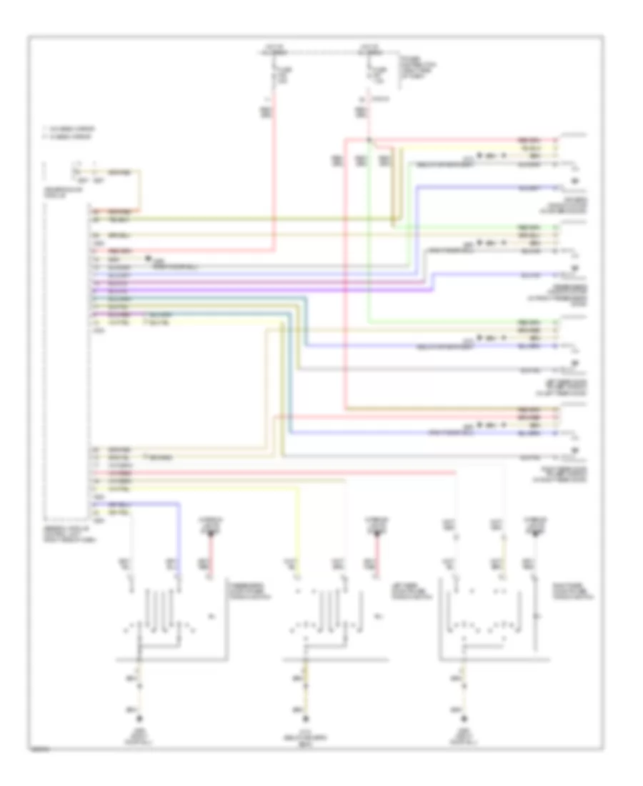 Power Windows Wiring Diagram for BMW X3 30i 2010