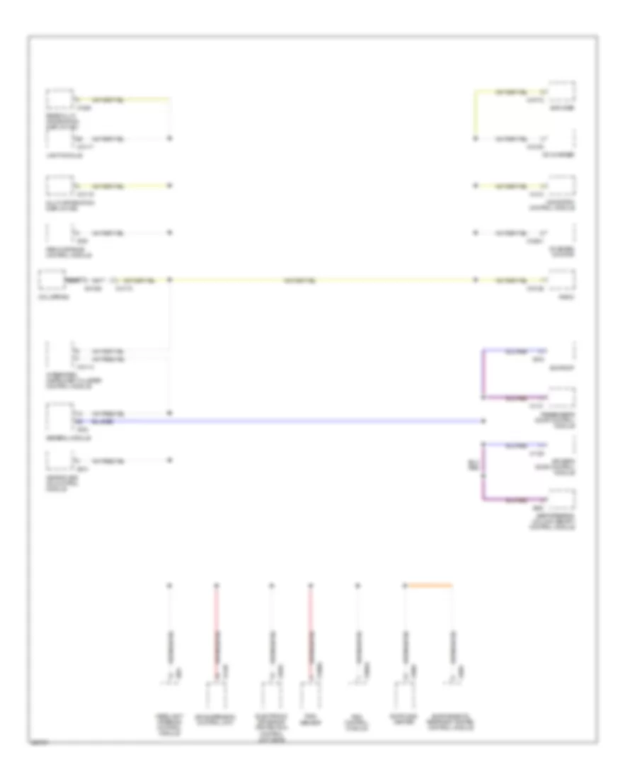 Data Bus Wiring Diagram for BMW 540i 2000