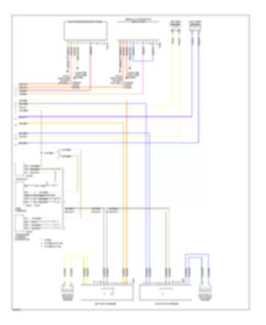 Stereo Radio Wiring Diagram 2 of 2 for BMW 740i 2000