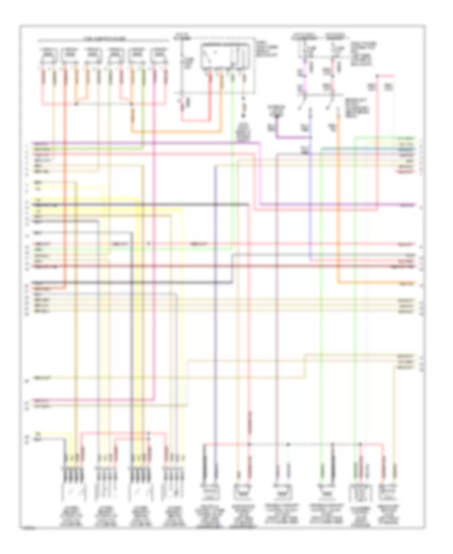 3 0L Engine Performance Wiring Diagram 2 of 3 for BMW M Coupe 2001