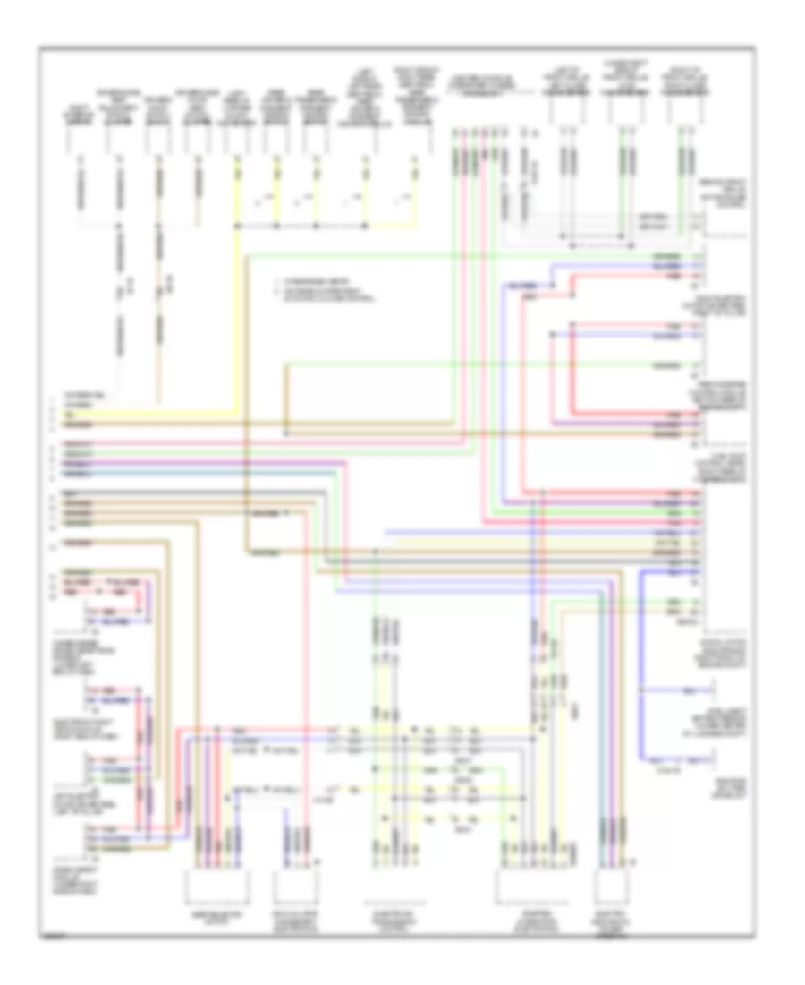 Computer Data Lines Wiring Diagram, Hybrid (3 of 3) for BMW 750Li 2012