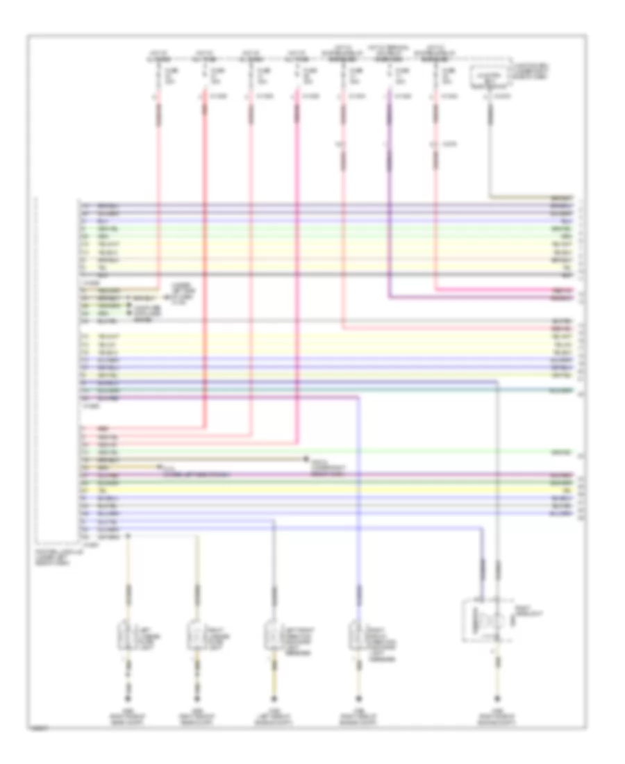 Exterior Lamps  Trailer Connector Wiring Diagram Sedan 1 of 3 for BMW M3 2011