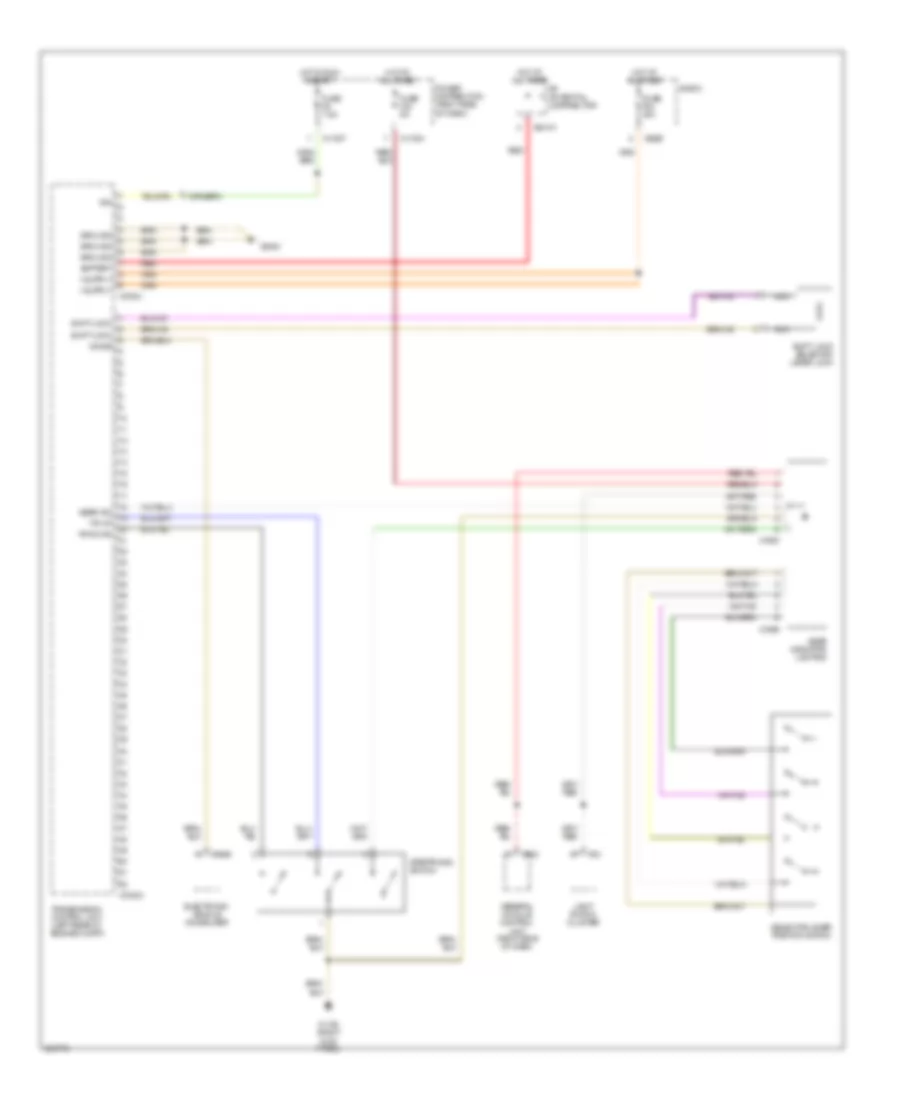 A T Wiring Diagram 1 of 2 for BMW Z4 2006