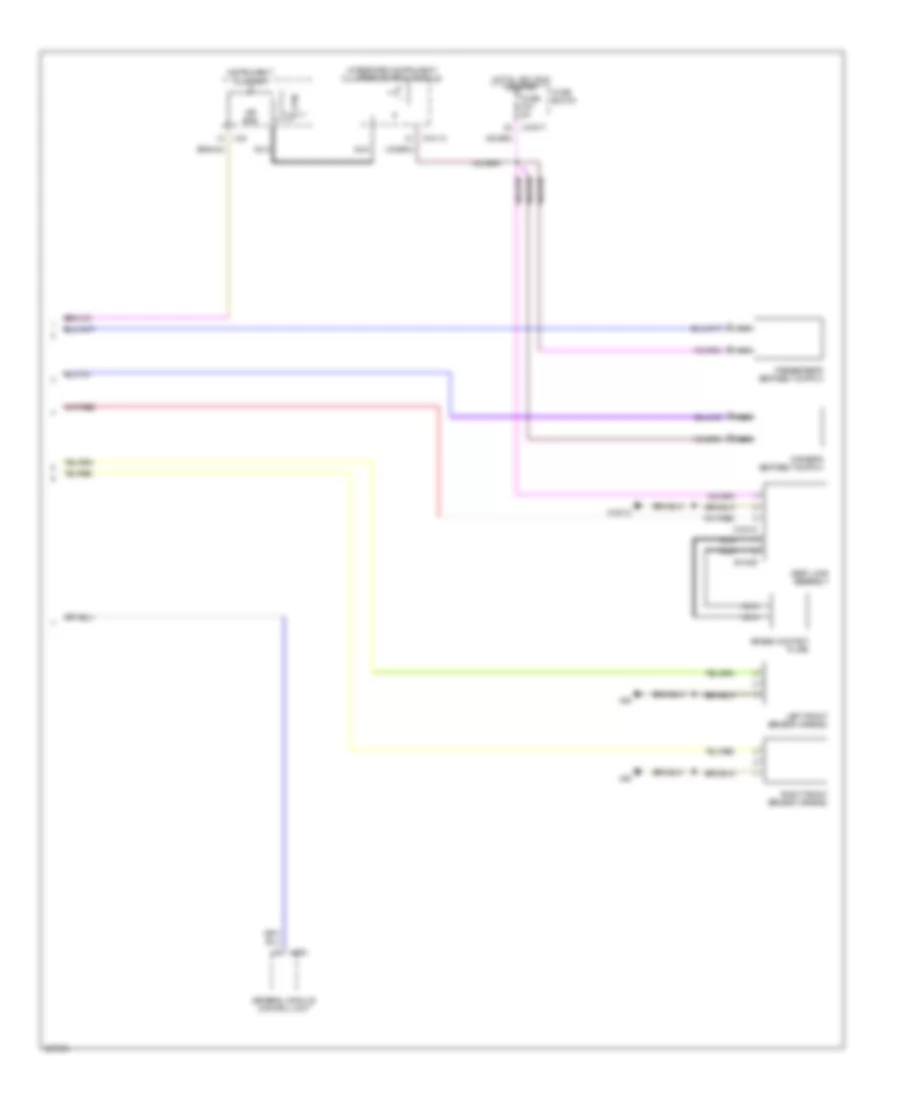 Supplemental Restraints Wiring Diagram 3 of 3 for BMW 750iL 2000