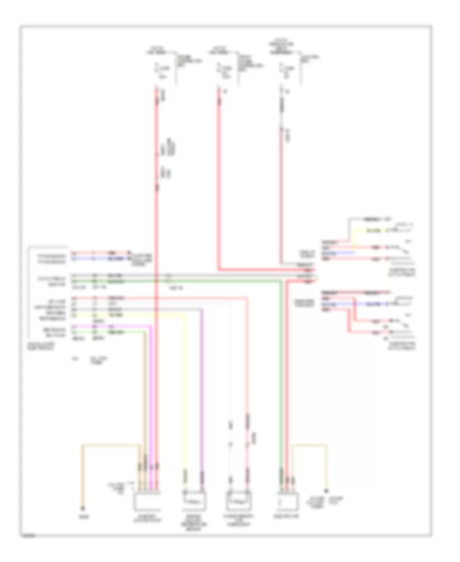 Cooling Fan Wiring Diagram for BMW X3 28i 2011