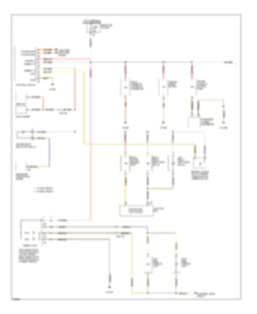 Instrument Illumination Wiring Diagram 1 of 2 for BMW X3 28i 2011