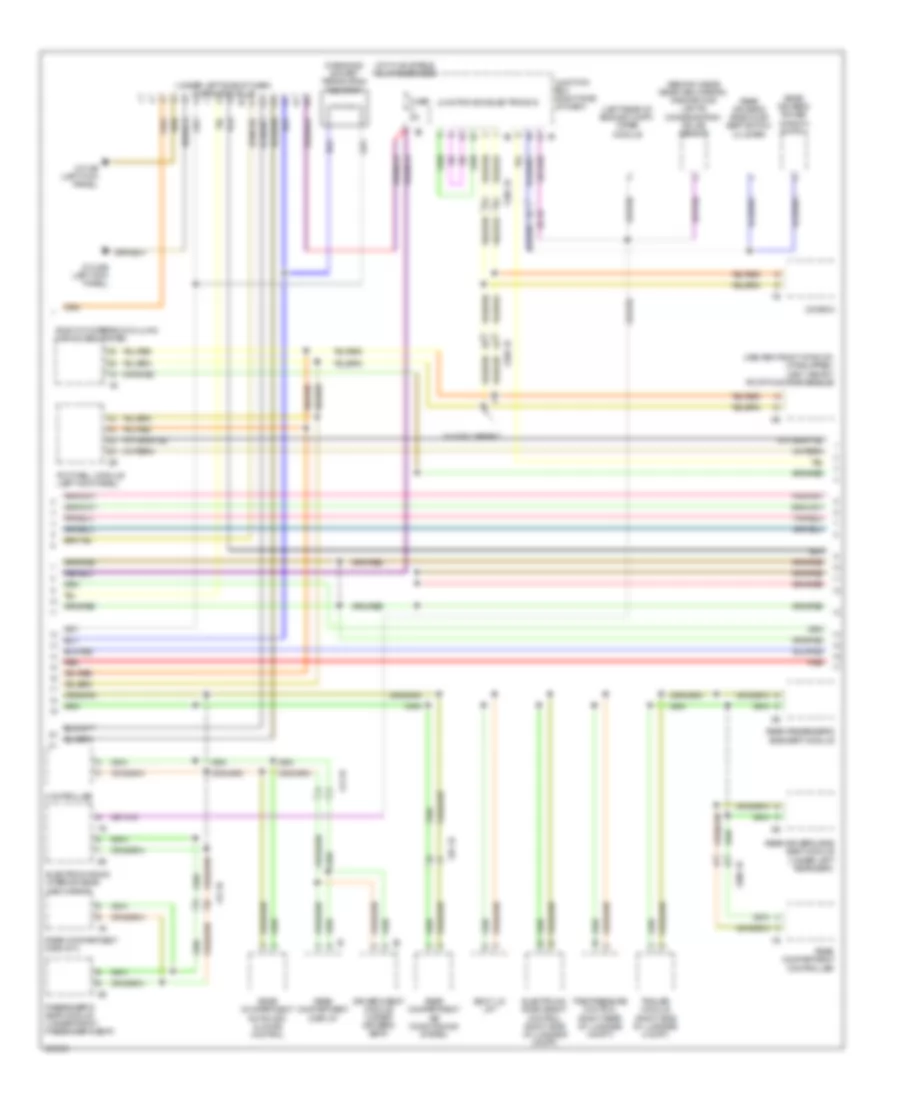 Computer Data Lines Wiring Diagram 2 of 3 for BMW 750Lxi 2012