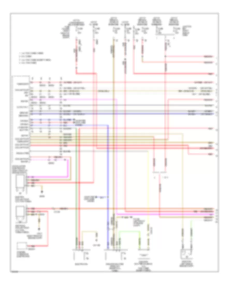 Cooling Fan Wiring Diagram 1 of 2 for BMW 750Lxi 2012