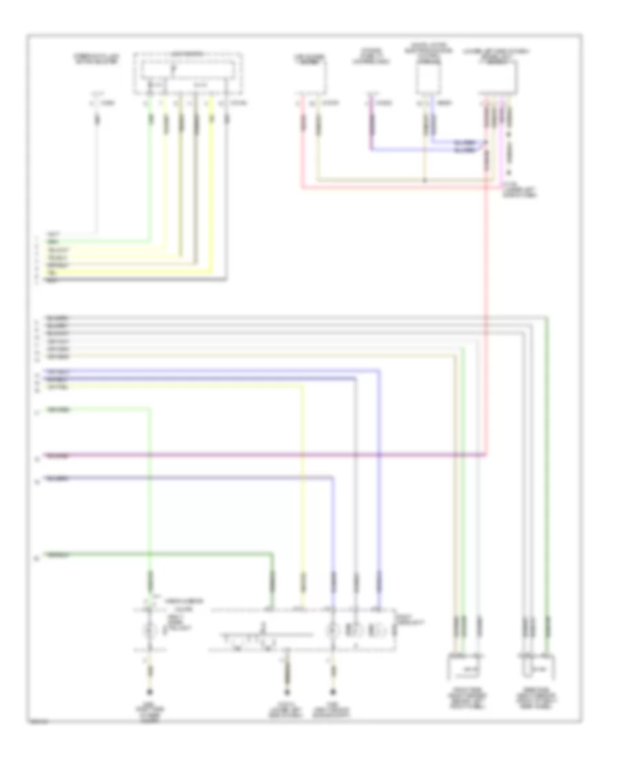 Adaptive Front Lighting Wiring Diagram 2 of 2 for BMW 328i 2007