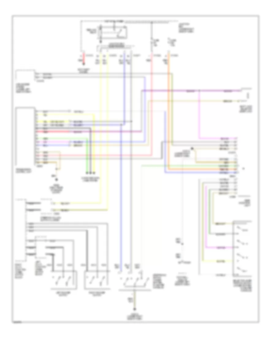 A T Wiring Diagram for BMW 328i 2007