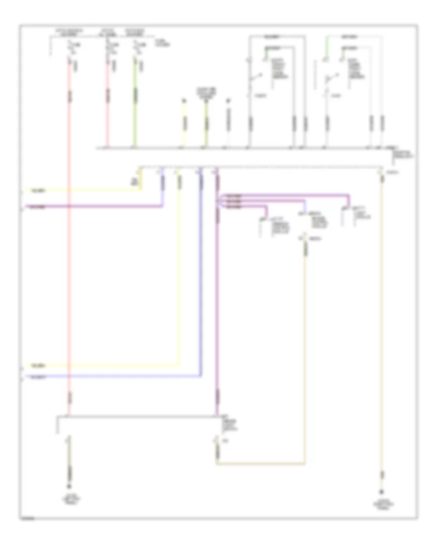Adaptive Front Lighting Wiring Diagram (3 of 3) for BMW X5 46i 2003