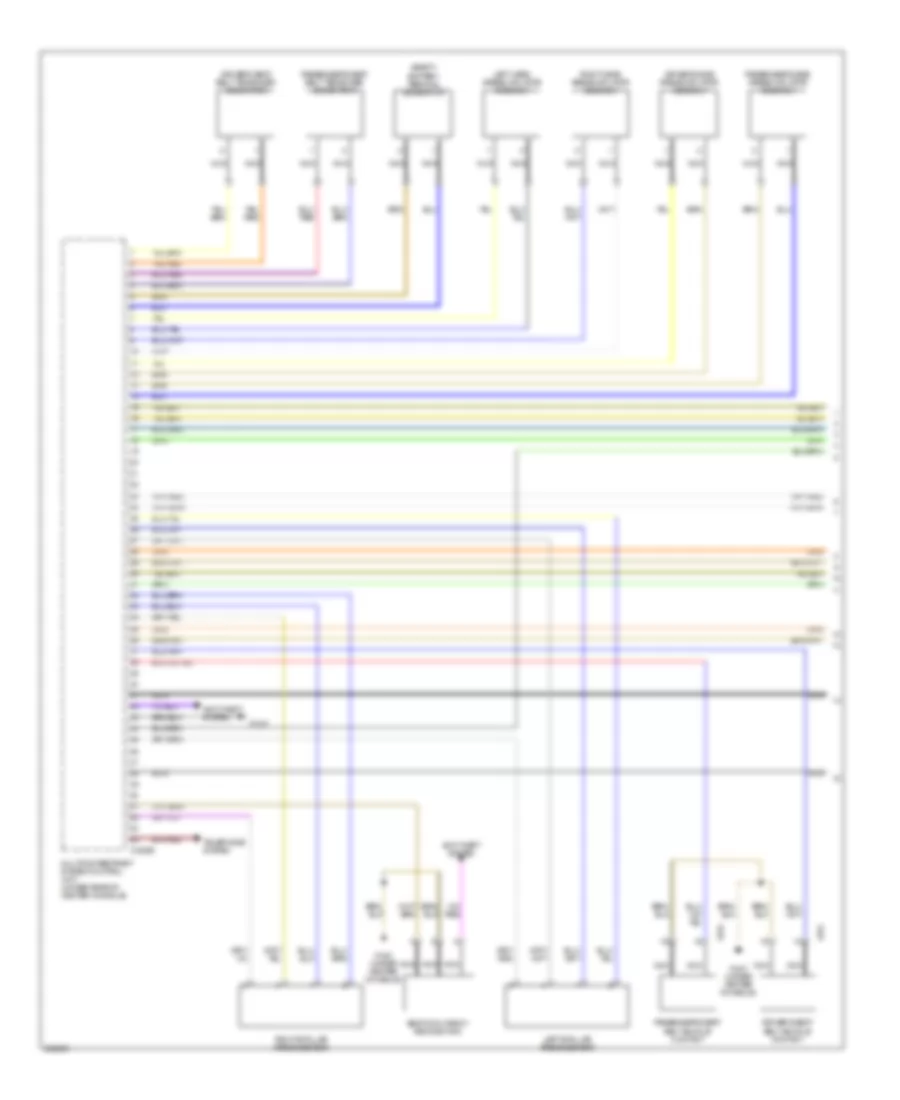 Supplemental Restraints Wiring Diagram 1 of 2 for BMW 328xi 2007
