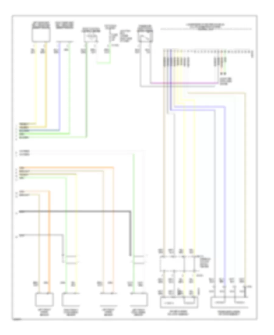 Supplemental Restraints Wiring Diagram 2 of 2 for BMW 328xi 2007