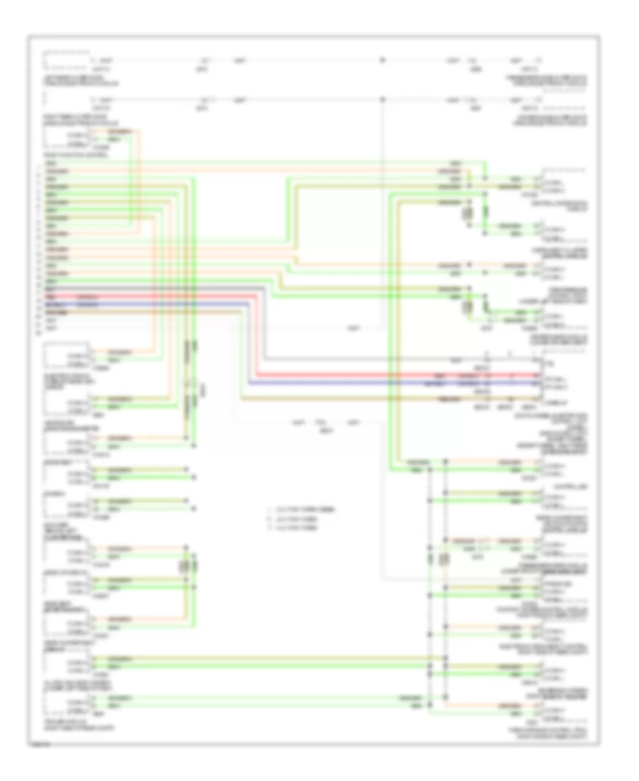 Computer Data Lines Wiring Diagram 3 of 3 for BMW X5 35d 2011