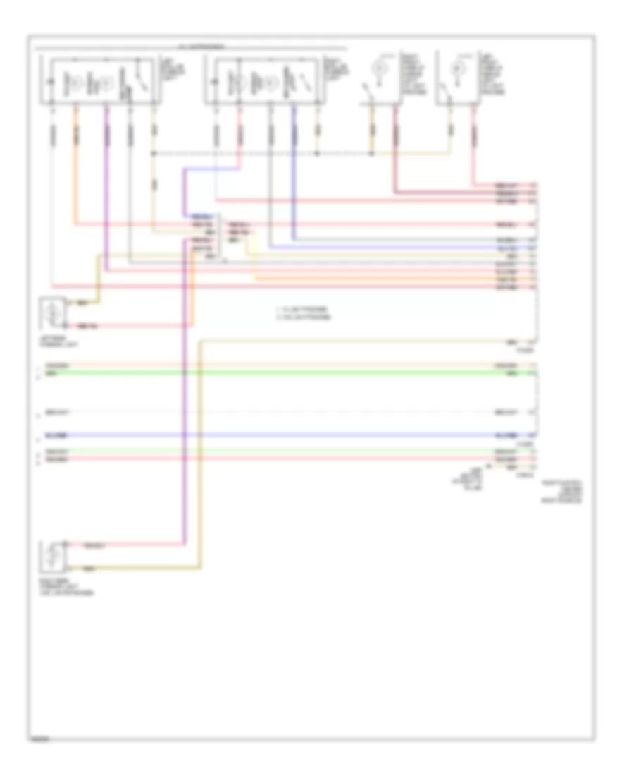 Courtesy Lamps Wiring Diagram 2 of 3 for BMW X5 35d 2011