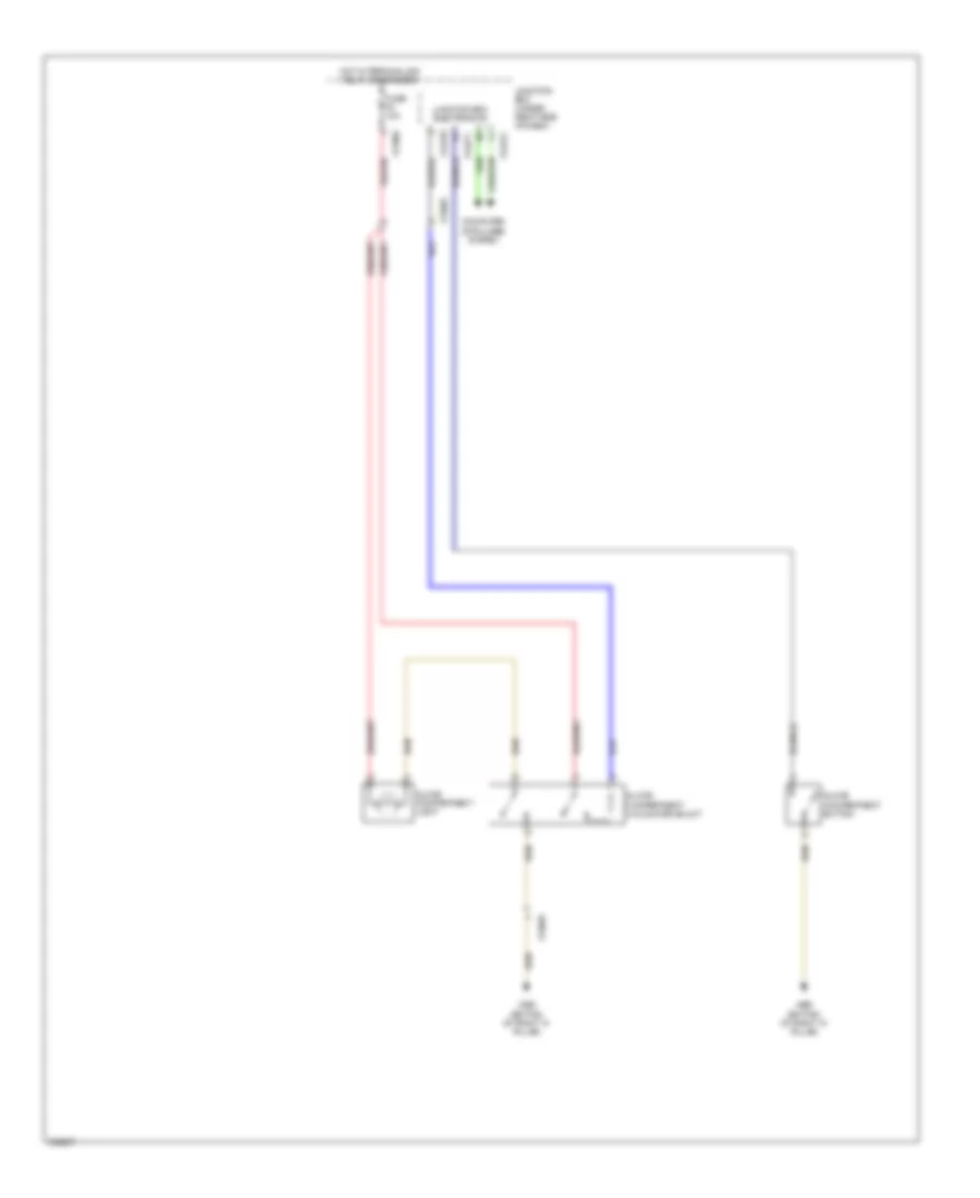 Courtesy Lamps Wiring Diagram (3 of 3) for BMW X5 35d 2011