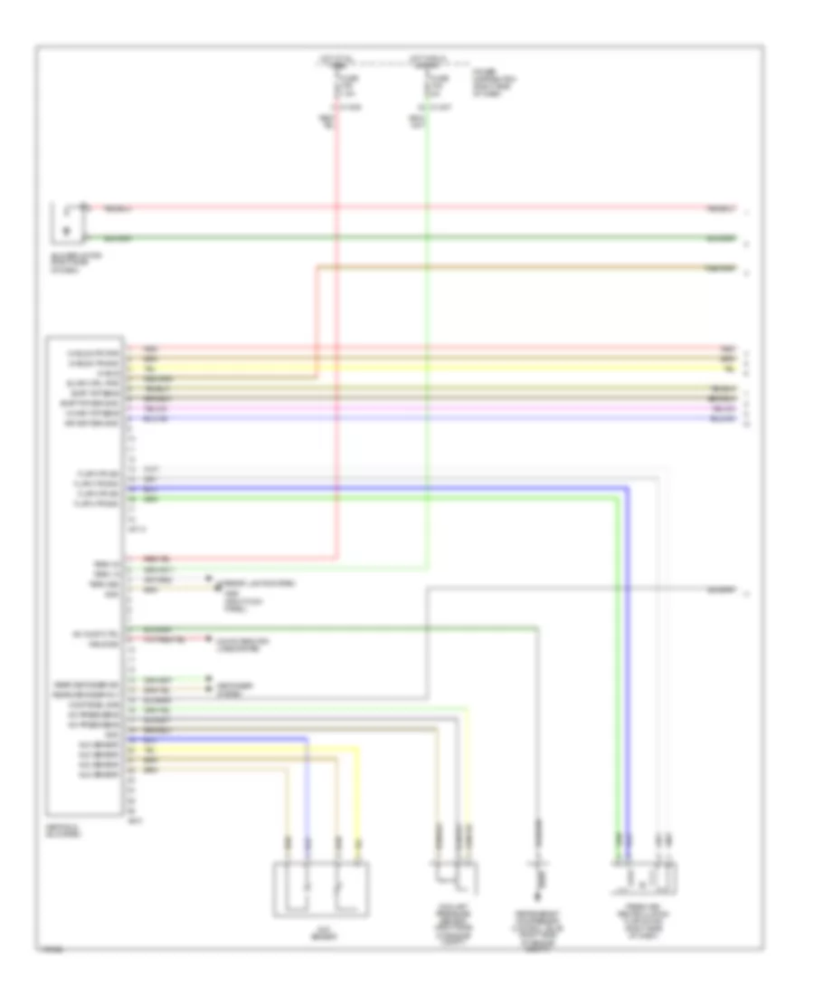 Automatic AC Wiring Diagram (1 of 2) for BMW Z4 2003