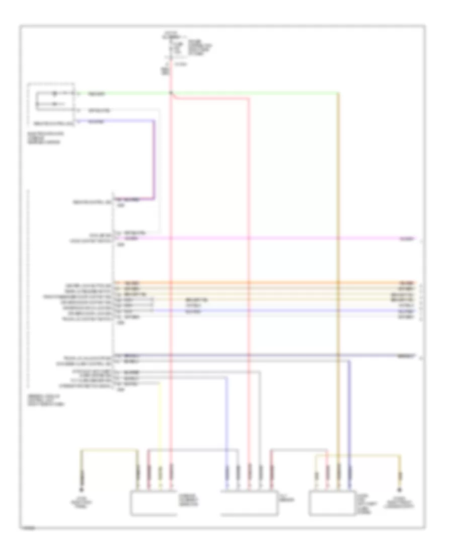 Forced Entry Wiring Diagram 1 of 2 for BMW Z4 2003