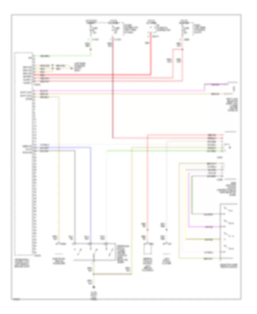 A T Wiring Diagram 1 of 2 for BMW Z4 2003