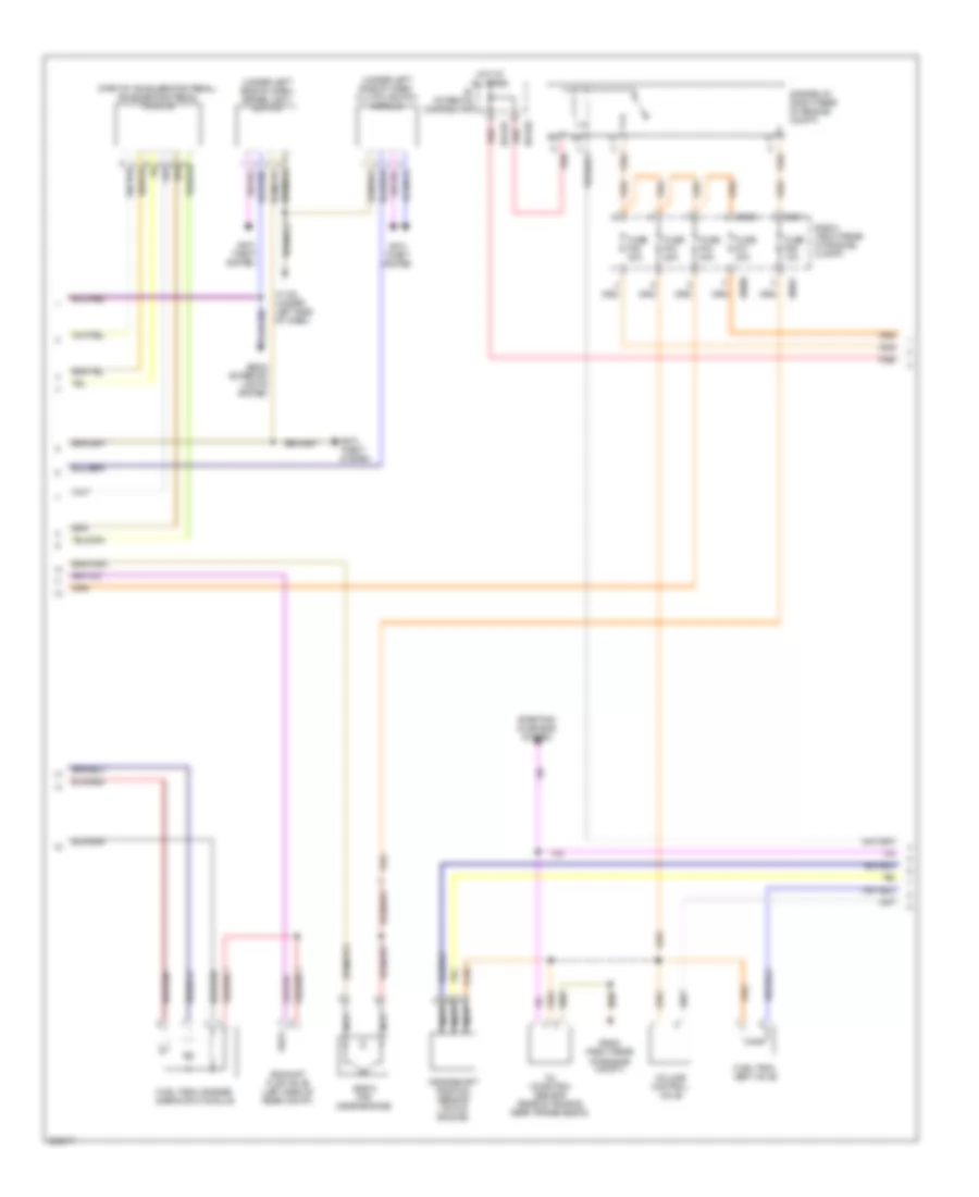 3.0L, Engine Performance Wiring Diagram (2 of 4) for BMW 335i 2007