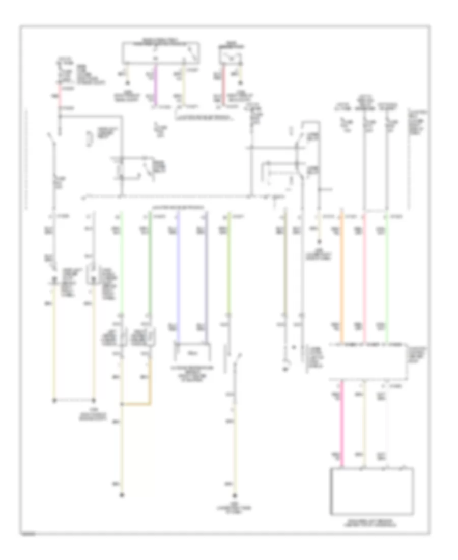 Электросхема стеклоочистителя, дворников и омывателя, Универсал для BMW 335xi 2007