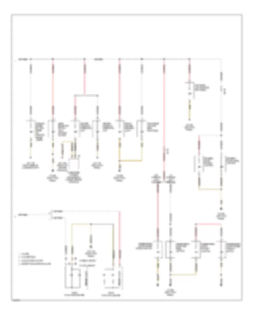 Instrument Illumination Wiring Diagram (2 of 2) for BMW 640i 2014