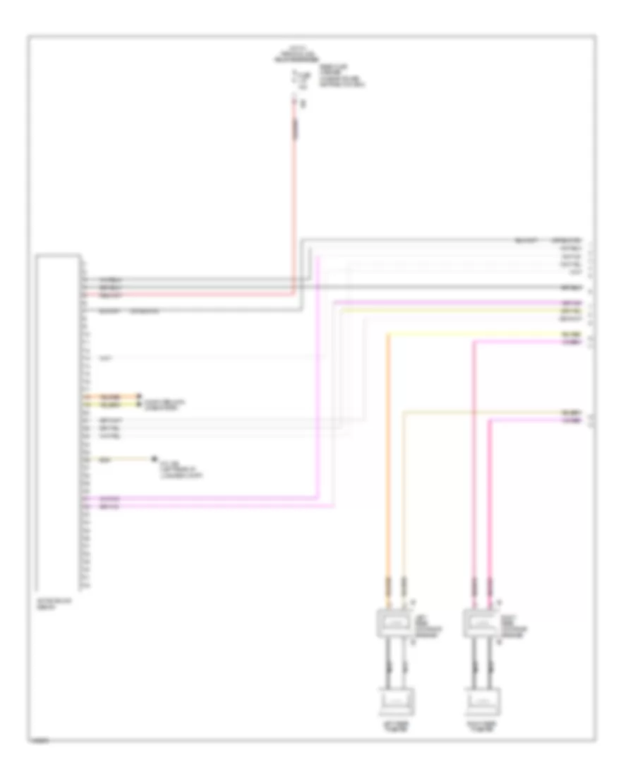 Top Hifi Radio Wiring Diagram, Except Premium with Active Sound Design (1 of 2) for BMW 640i 2014