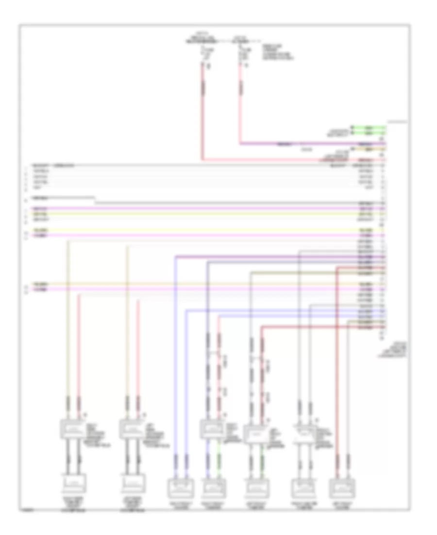 Top Hifi Radio Wiring Diagram, Except Premium with Active Sound Design (2 of 2) for BMW 640i 2014