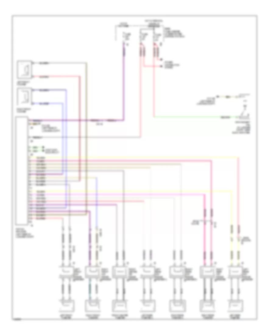 Top Hifi Radio Wiring Diagram, Except Premium without Active Sound Design for BMW 640i 2014