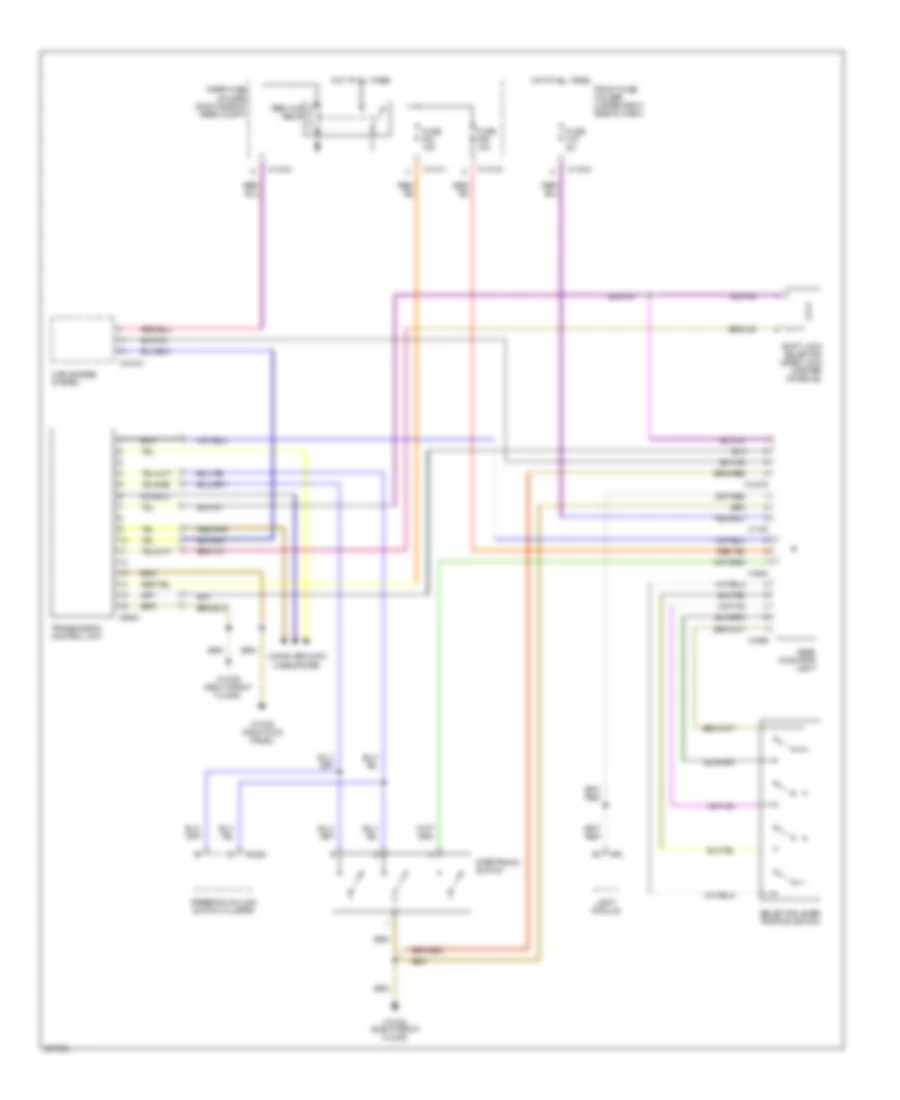A T Wiring Diagram for BMW 525i 2007