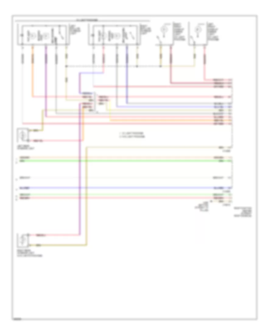 Courtesy Lamps Wiring Diagram 2 of 3 for BMW X5 50i 2011