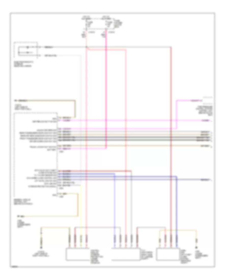 Forced Entry Wiring Diagram Except Convertible 1 of 2 for BMW 325Ci 2004